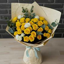 Букет цветов из:  Розы в Ильинка Тульская область