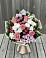 Букет цветов из: Альстромерии, Гвоздики, Розы и Хризантемы в Ильинка Тульская область