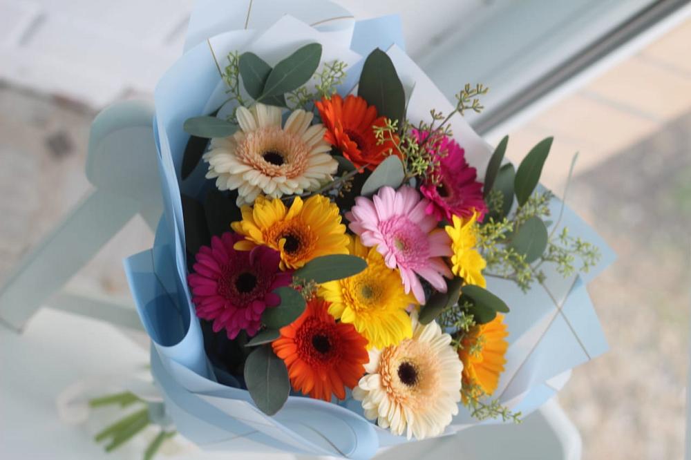 Букет цветов из: Герберы в Ильинка Тульская область