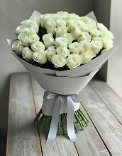 Букет 35 Белых роз #REPLACE_PRED# Ильинка Тульская область