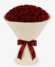 Букет 101 Бордовая роза Блэк Бакарра в Ильинка Тульская область