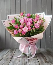 Букет Розовый кустик в Ильинка Тульская область