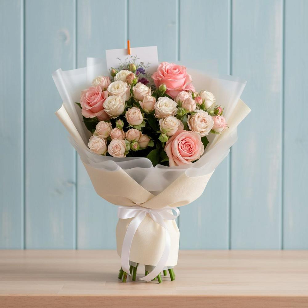 Букет цветов из: Розы в Ильинка Тульская область