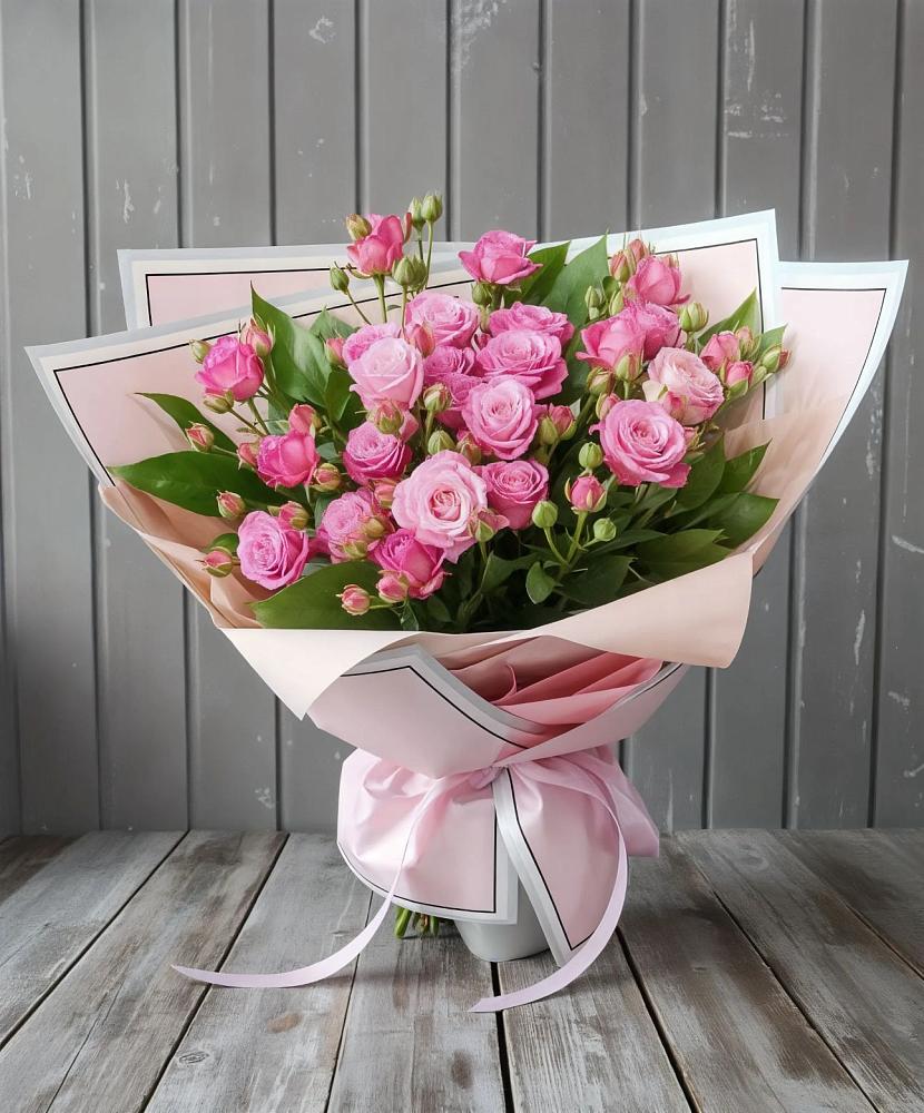 Букет Розовый кустик в Ильинка Тульская область