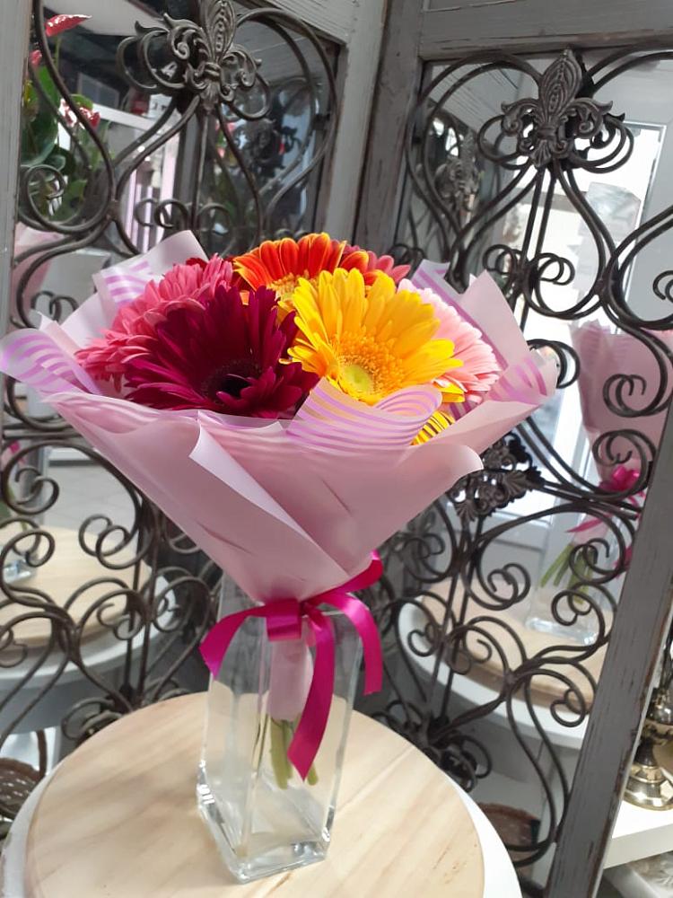 Букет цветов из: Герберы в Ильинка Тульская область