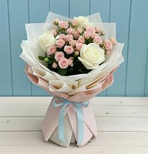 Букет цветов из:  Розы в Ильинка Тульская область