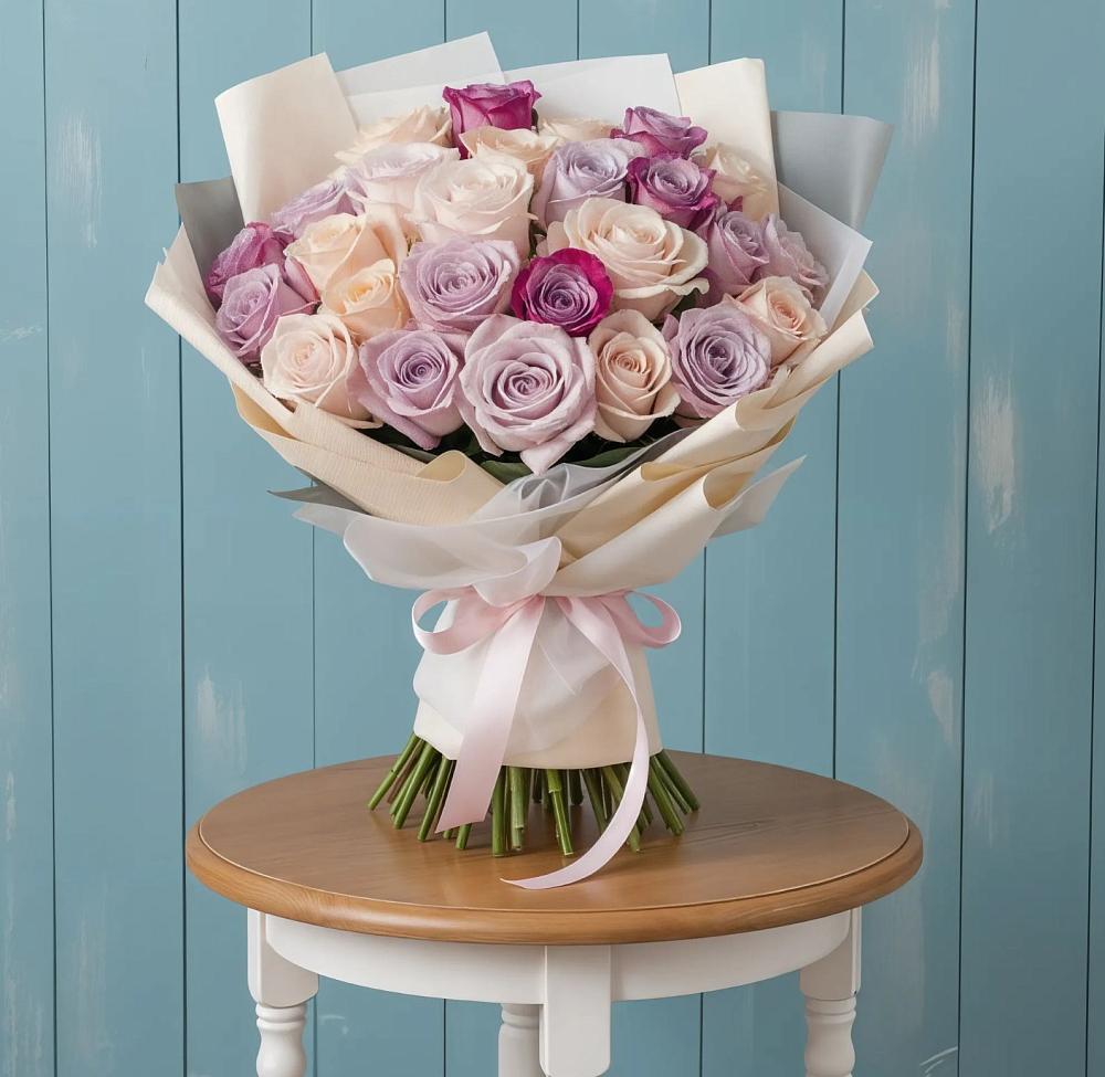 Букет цветов из: Розы в Ильинка Тульская область