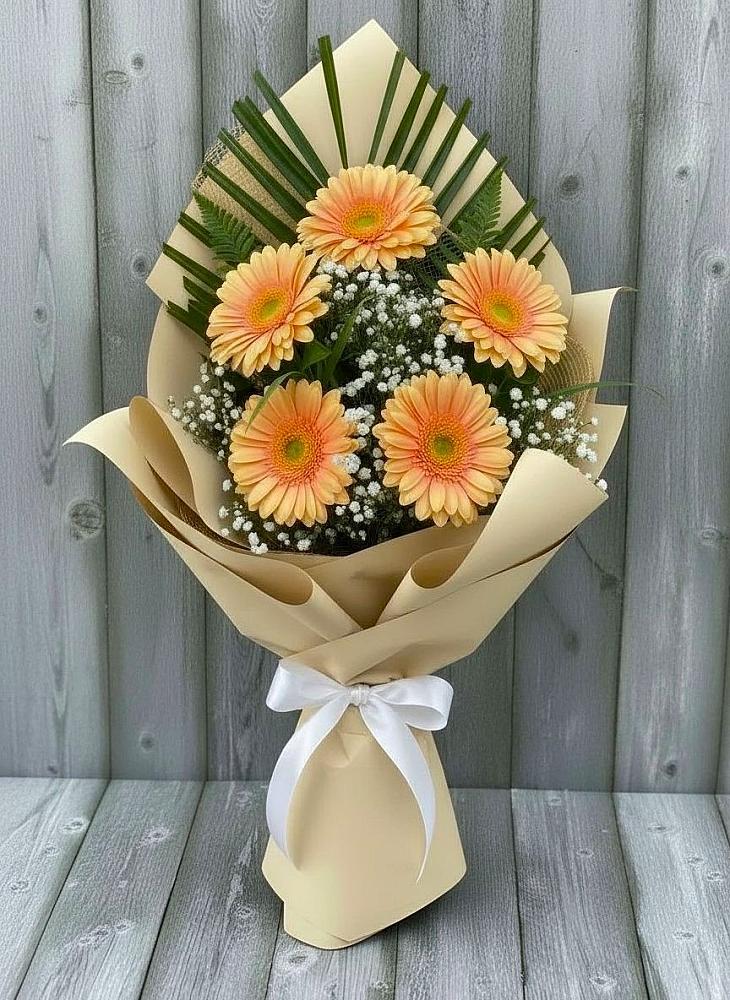 Букет цветов из: Герберы в Ильинка Тульская область