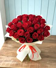 Букет 29 Красных роз в Ильинка Тульская область