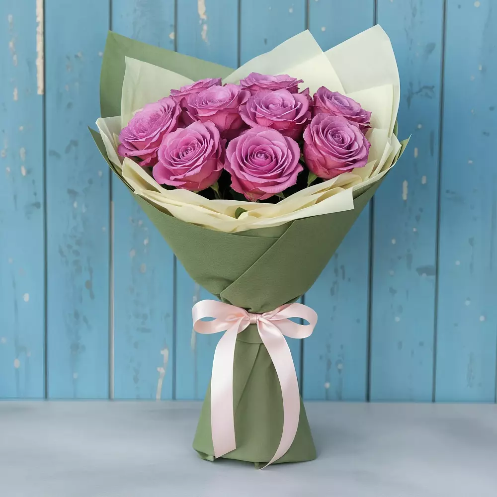 Букет Розы Фёрст Леди в Ильинка Тульская область