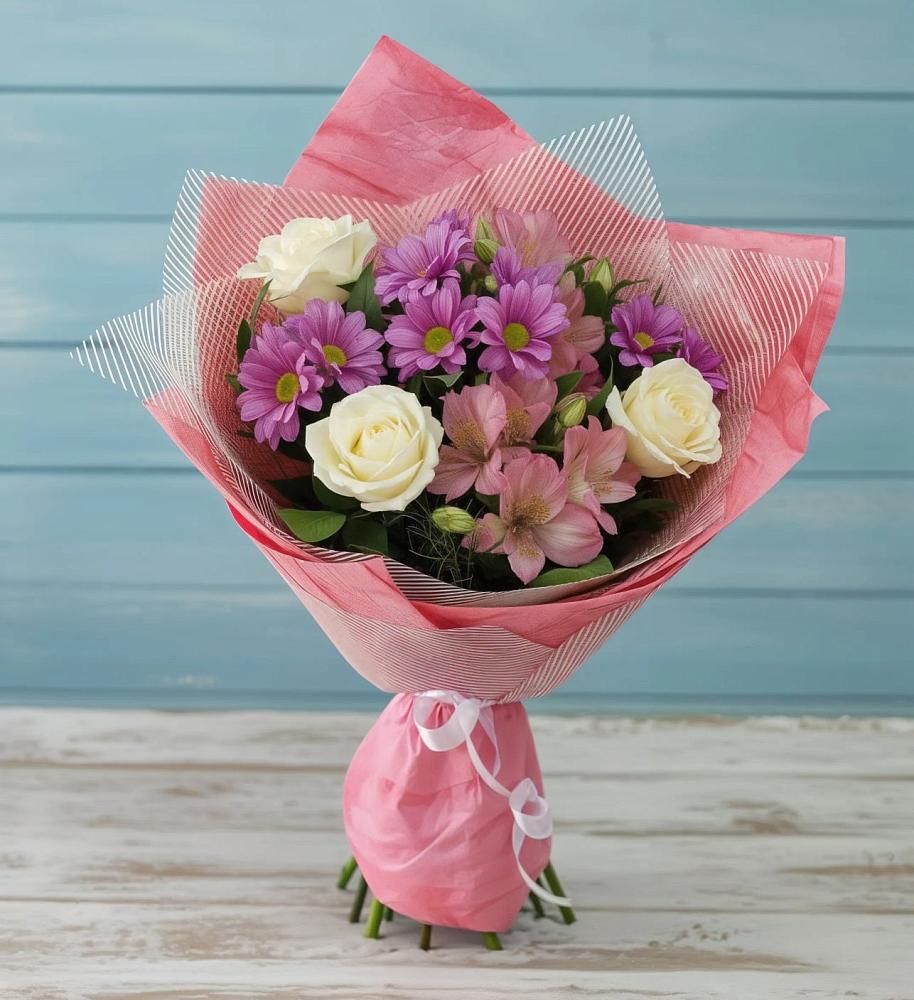 Букет цветов из: Герберы в Ильинка Тульская область