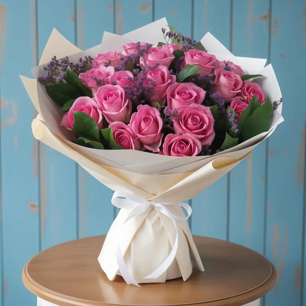 Букет цветов из: Розы в Ильинка Тульская область