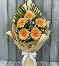 Букет цветов из:  Герберы в Ильинка Тульская область